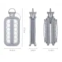 Портативная силиконовая форма для льда No Brand ICE Cube Tray бутылка 2в1 на 17 шариков Белый (2104618556)