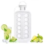 Портативная силиконовая форма для льда No Brand ICE Cube Tray бутылка 2в1 на 17 шариков Белый (2104618556)