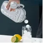 Портативная силиконовая форма для льда No Brand ICE Cube Tray бутылка 2в1 на 17 шариков Белый (2104618556)