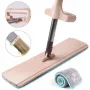 Швабра з віджиманням OPT-TOP Spin Easy Mop 360 мікрофібра телескопічна ручка Бежевий (2104618573)