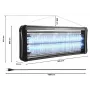 Электро лампа от насекомых Vayox IK-40W 180 м2 40 Вт 2500 В Черный (2613942972)