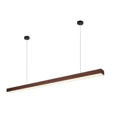 Світильник лінійний Lightwell LW-LINE-52W-WD 6500K 180x10x5.5 см Коричневий (303164)