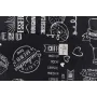 Салфетка на стол Прованс Breakfast black 35х45 см Черно-белый