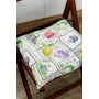 Подушка на стілець Прованс CUPCAKE Violet 40х40 см Різнокольоровий