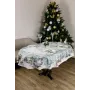 Скатерть новогодняя овальная Прованс Сказочные гномы 135х180 см Разноцветный