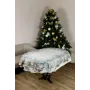 Скатерть новогодняя овальная Прованс Сказочные гномы 135х180 см Разноцветный