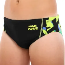 Плавки для хлопчиків MadWave Rush N2 M142010 S Чорний Плавки для хлопчиків MadWave Rush N2 M142010 S Чорний
