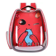 Рюкзак для переноски домашних питомцев CosmoPet CP-103 40х28х34 см Разноцветный (3_06528)