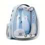 Рюкзак для переноски домашних питомцев CosmoPet CP-103 40х28х34 см Голубой (3_06529)