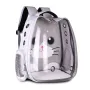 Рюкзак для переноски домашних питомцев CosmoPet CP-103 40х28х34 см Серый (3_06530)