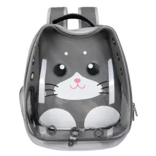Рюкзак для переноски домашних питомцев CosmoPet CP-103 40х28х34 см Серый (3_06530)