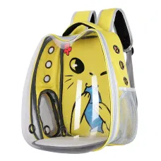 Рюкзак для переноски домашних питомцев CosmoPet CP-103 40х28х34 см Разноцветный (3_06532)