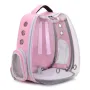 Рюкзак для переноски домашних питомцев CosmoPet CP-102 39х35х23 см Розовый (3_06533)