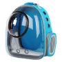 Рюкзак для переноски домашних питомцев CosmoPet CP-101 с иллюминатором 42х25х32 см Голубой (3_06540)