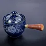 Дорожній чайний набір Lesko 6 предметів Синій (13639-86580)
