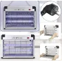 Лампа електрична для знищення комах Pest Killer L-12 27x21x9 см 12 Вт Білий (30151422К)