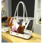 Сумка для переноски домашних питомцев CosmoPet CP-104 36x30x20 см Белый (3_06580)