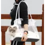 Сумка для переноски домашних питомцев CosmoPet CP-104 36x30x20 см Белый (3_06580)