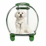 Сумка-візок для перенесення домашніх тварин CosmoPet CP-302 з телескопічною ручкою 47х42х24 см Зелений (3_06581)