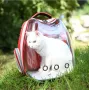 Рюкзак для перенесення домашніх тварин CosmoPet CP-102 39х35х23 см Червоний