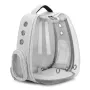 Рюкзак для переноски домашних питомцев CosmoPet CP-102 39х35х23 см Серый (3_06584)
