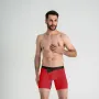 Боксеры мужские анатомические MAN's SET Anatomic Long 2.0 Light Black Series S Красный