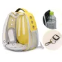 Рюкзак для переноски домашних питомцев CosmoPet CP-102 39х35х23 см Желтый (3_06646)