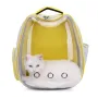 Рюкзак для переноски домашних питомцев CosmoPet CP-102 39х35х23 см Желтый (3_06646)