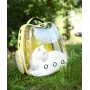 Рюкзак для переноски домашних питомцев CosmoPet CP-102 39х35х23 см Желтый (3_06646)