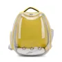 Рюкзак для переноски домашних питомцев CosmoPet CP-102 39х35х23 см Желтый (3_06646)