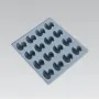 Силіконова форма для льоду Maestro 16х14,5х1,9 см Сірий MR-1059