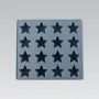 Силиконовая форма для льда Maestro 16х14,5х1,9 см Серый MR-1058