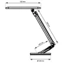 Настольная лампа Polux Optimum 32x18.5x45 см Черный (Pol324993)