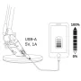 Настольная лампа Polux Optimum 32x18.5x45 см Черный (Pol324993)
