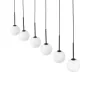 Люстра TK Lighting Martin 122x12 см Черный (TK4504)