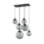 Люстра TK Lighting Esme 77x47x140 см Чорний (TK5384)