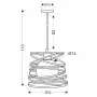 Люстра Candellux Akita 32x110 см Белый (50101042)