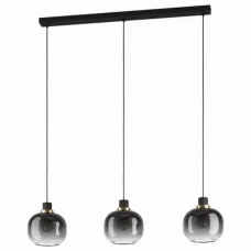 Люстра Eglo Oilella 95x19x110 см Сірий (EG99617) Люстра Eglo Oilella 95x19x110 см Сірий (EG99617)