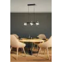 Люстра Eglo Hornwood 78x15x110 см Сірий (EG43606)