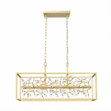Люстра Zuma Line Spring 76x25.5x39 см Золотистий (ZuP0578-06C-V7V7)