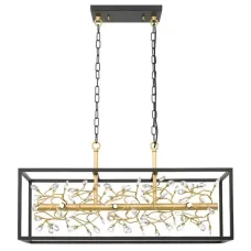 Люстра Zuma Line Spring 76x25.5x39 см Золотистий (ZuP0578-06C-P7TF)