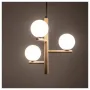 Люстра TK Lighting Estera 33x120 см Бежево-черный (TK6799)