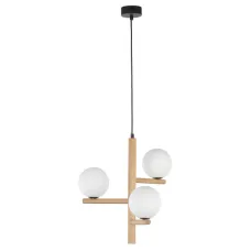 Люстра TK Lighting Estera 33x120 см Бежево-черный (TK6799)