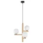 Люстра TK Lighting Estera 33x120 см Бежево-черный (TK6799)