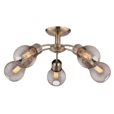 Люстра Candellux Gliva 62x24 см Латунь (35-56603)