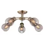 Люстра Candellux Gliva 62x24 см Латунь (35-56603)