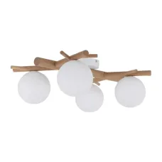 Люстра TK Lighting Sheron 70x41x18 см Біло-коричневий (TK5309)