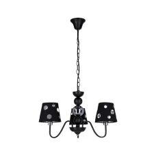 Люстра Candellux Batley 52x40 см Серебристо-черный (50203105)