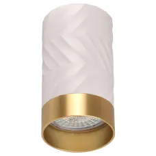 Точковий світильник Polux Arras 5.5x5.5x10 см Біло-золотистий (Pol323583) Точковий світильник Polux Arras 5.5x5.5x10 см Біло-золотистий (Pol323583)