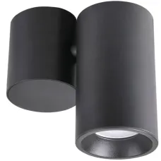 Точковий світильник Polux Hobro 14.5x7x14 см Чорний (Pol315403) Точковий світильник Polux Hobro 14.5x7x14 см Чорний (Pol315403)